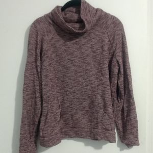Cowl neck sweatshirt